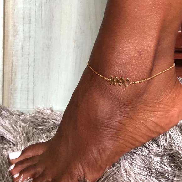 1990 Gold Anklet ✨HP✨ - Picture 3 of 3